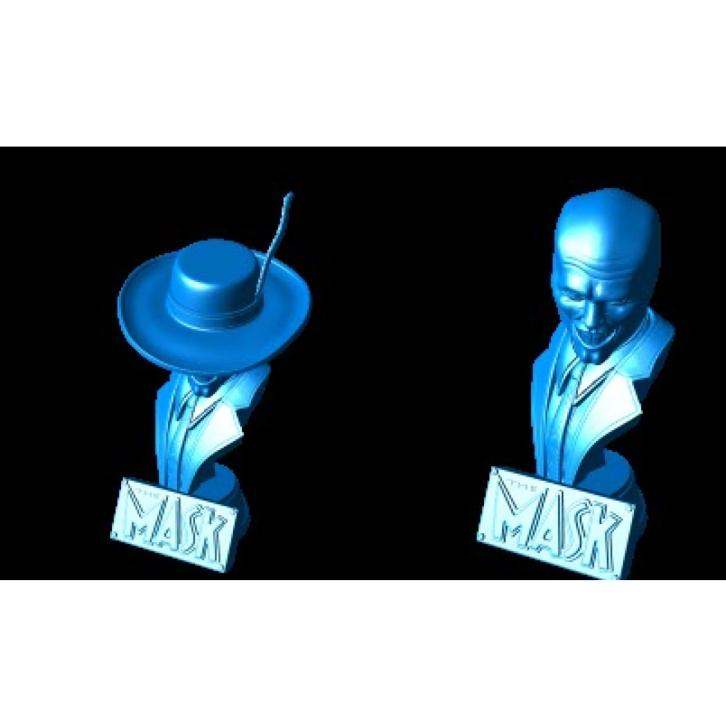 Digital STL The mask Bust