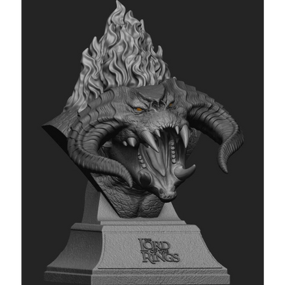 Digital STL The lord of the rings - Balrog Bust