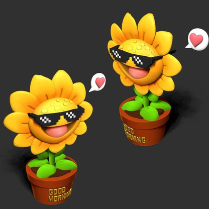 Digital STL Sunflower