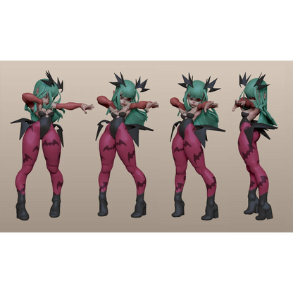 Digital STL Morrigan