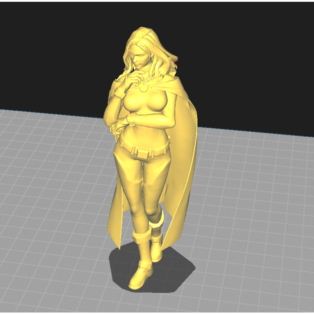 Digital STL Emma Frost Beautiful Girl