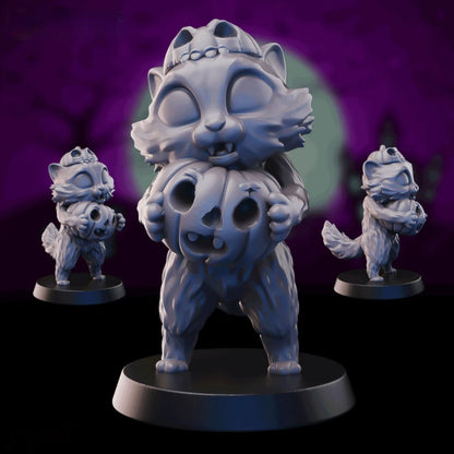 Digital STL Spooky Neko