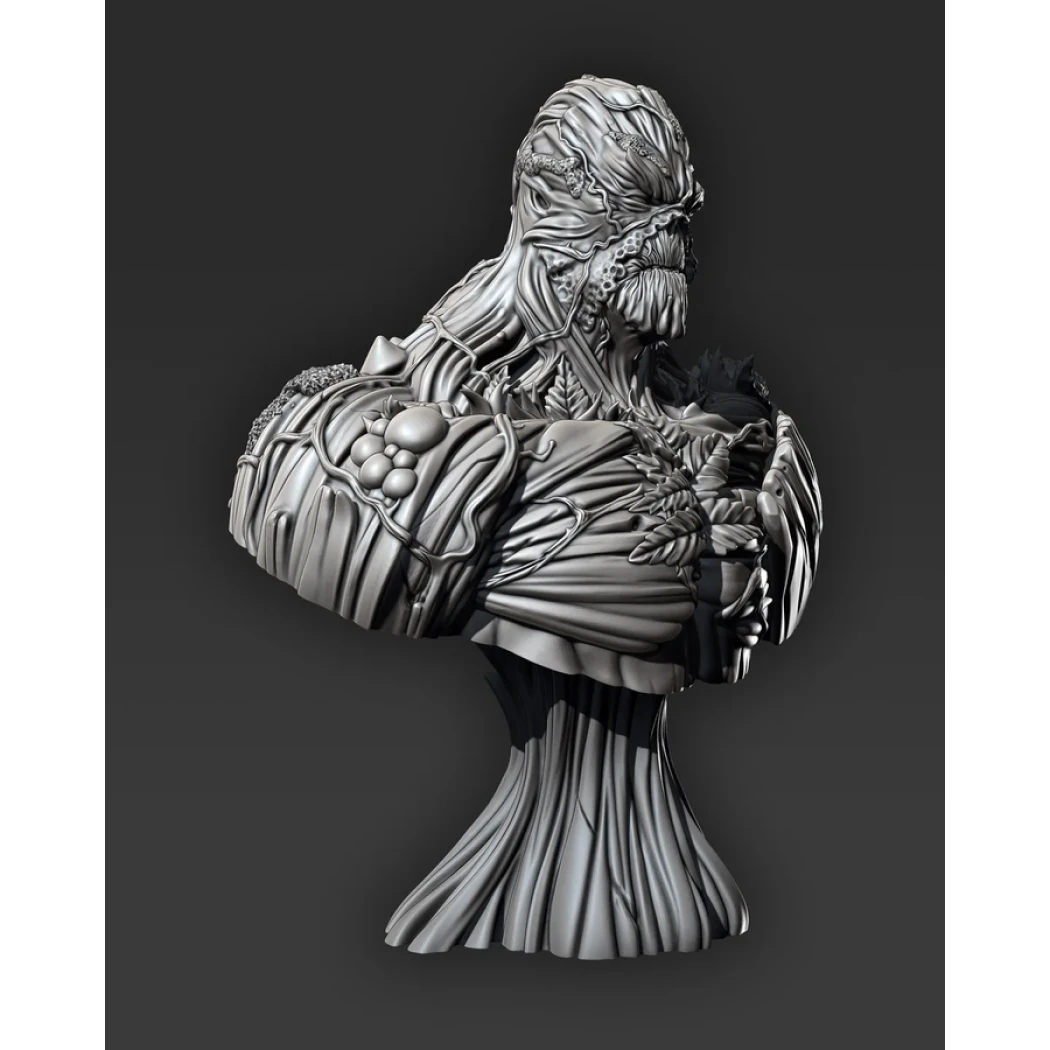 Digital STL Eastman Swamp Thing Bust