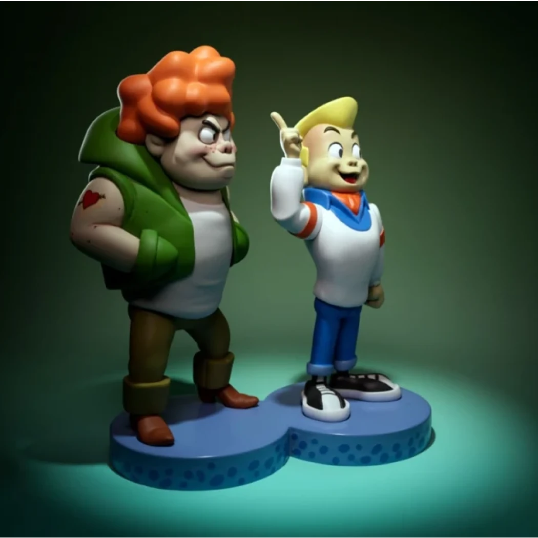 Digital STL Fred & Red