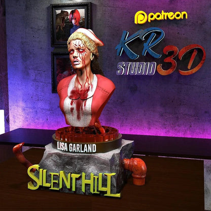 Digital STL Silent Hill - Lisa Garland