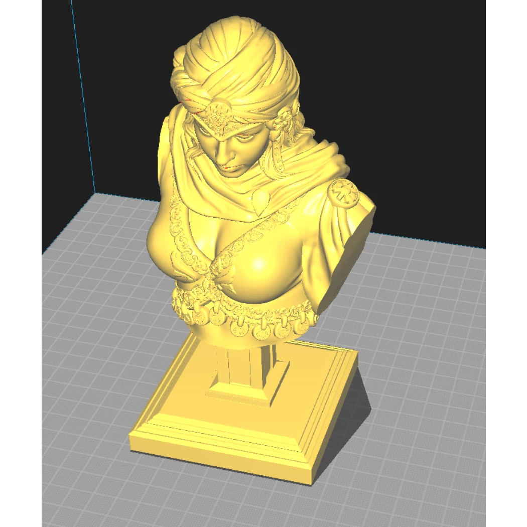 Digital STL [Arabian nights] Scheherazade Bust