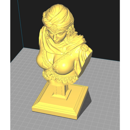 Digital STL [Arabian nights] Scheherazade Bust