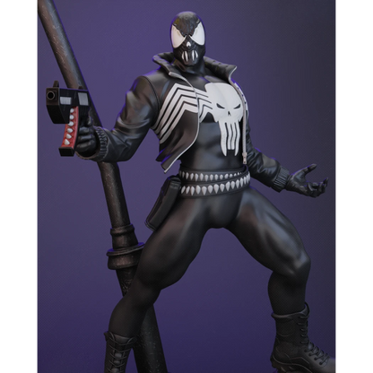 Digital STL Venomized Punisher