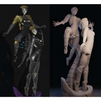 Digital STL The twins atomic heart