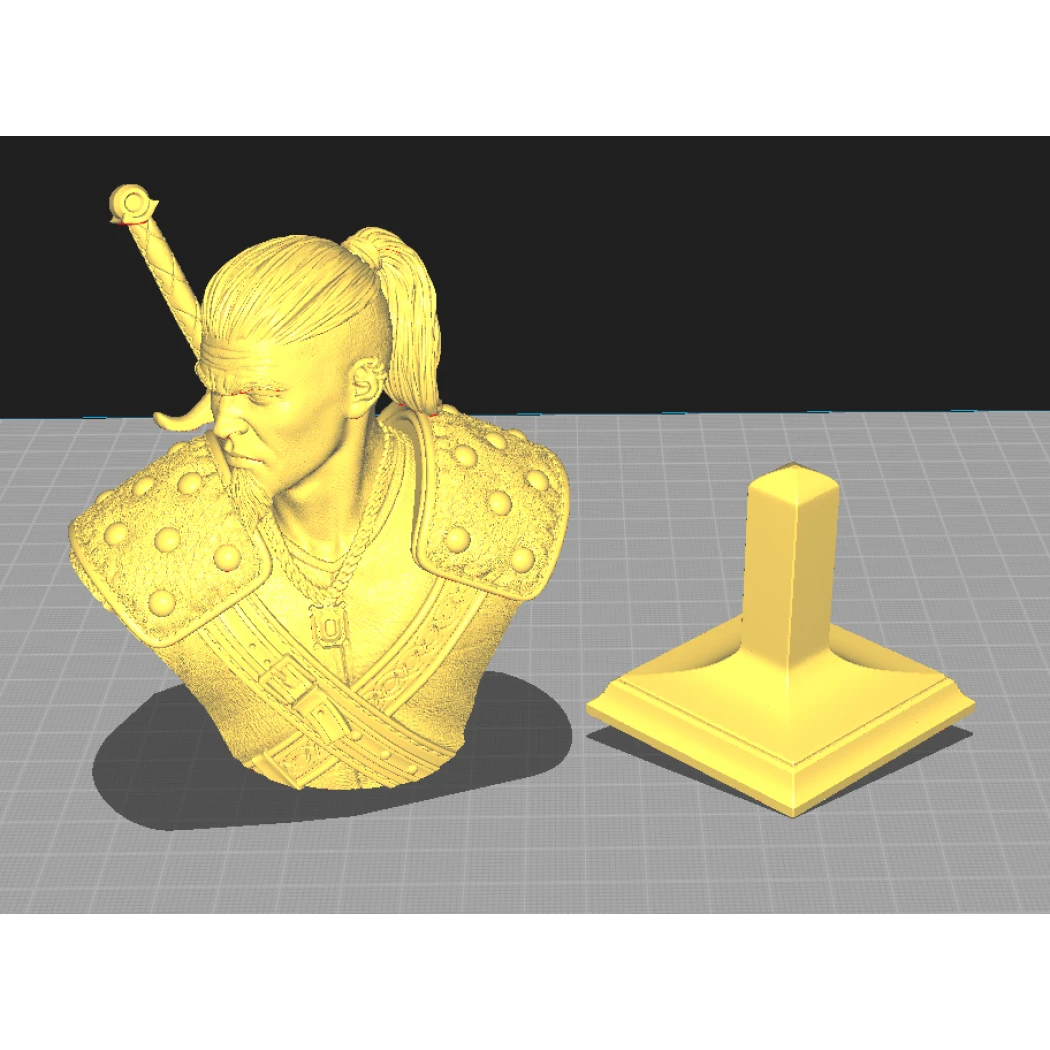 Digital STL John Gareth Bust