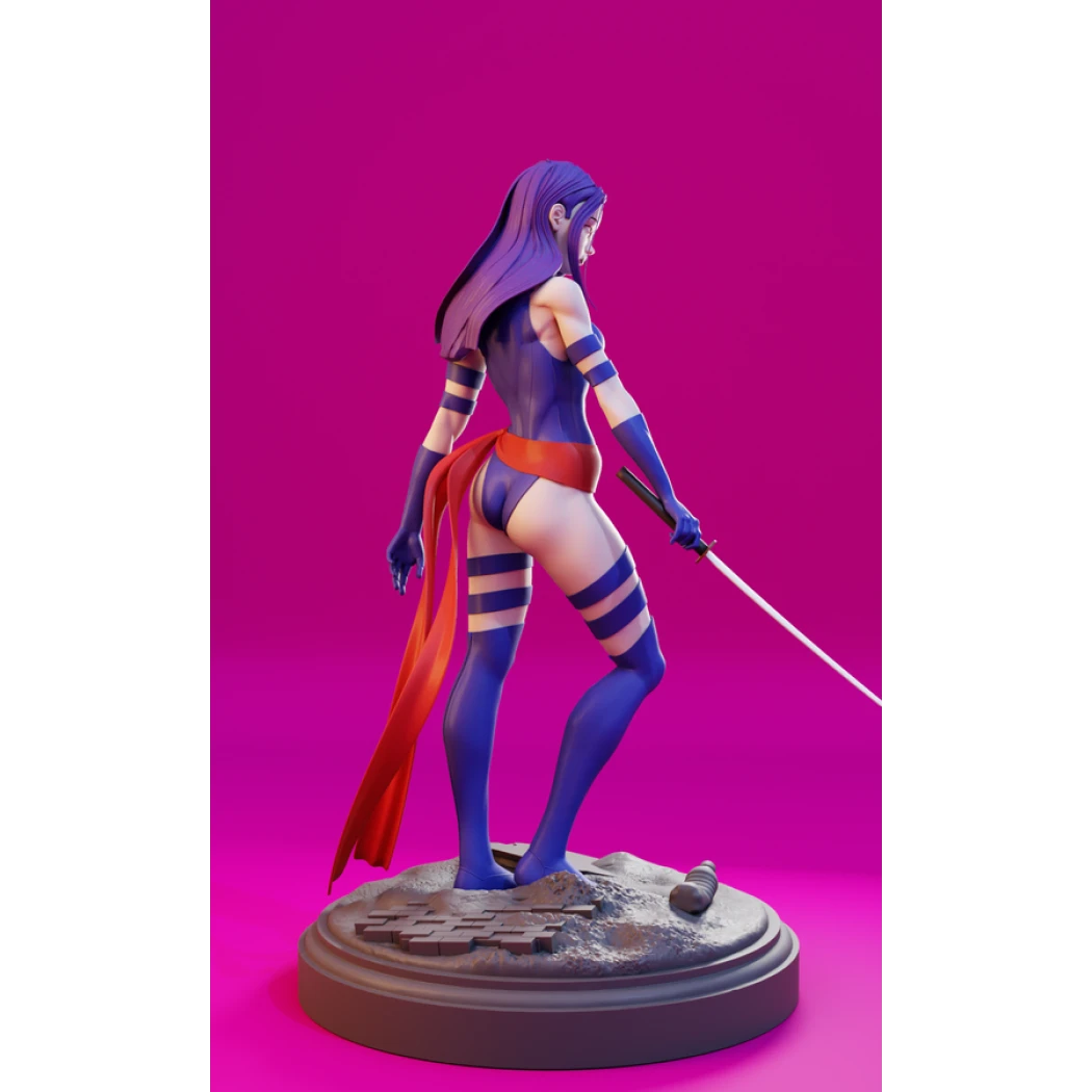 Digital STL Psylocke v3