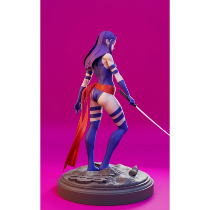 Digital STL Psylocke v3