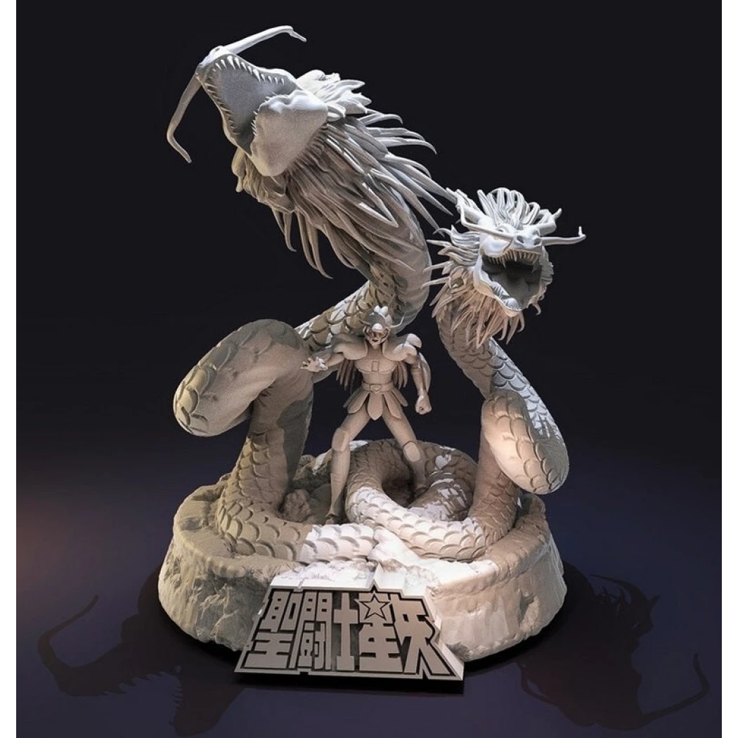 Digital STL Saint Seiya - Dragon Shiryu