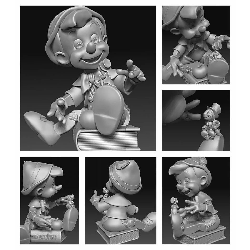 Digital STL Pinocchio
