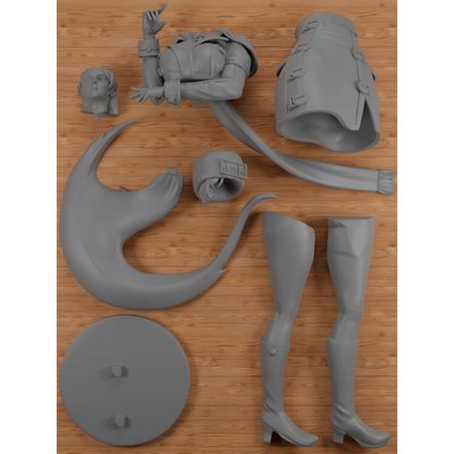 Digital STL Milia Rage Guilty Gear