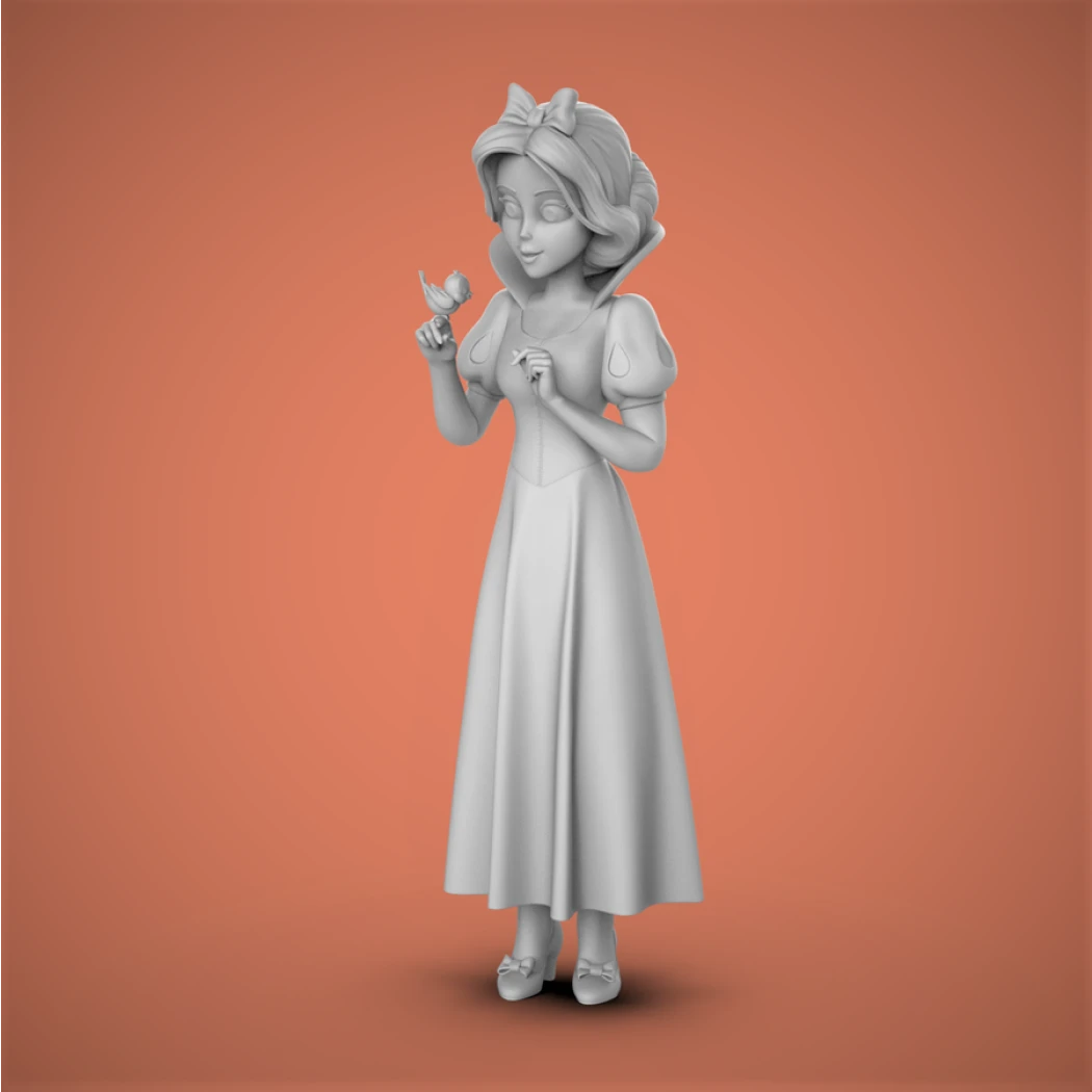 Digital STL Snow White