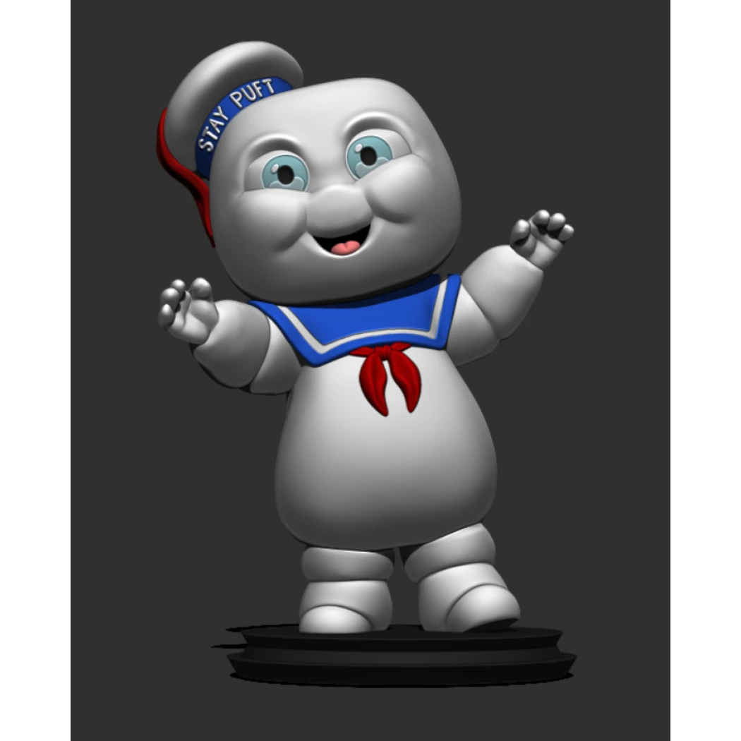 Digital STL Stay Puft Marshmallow