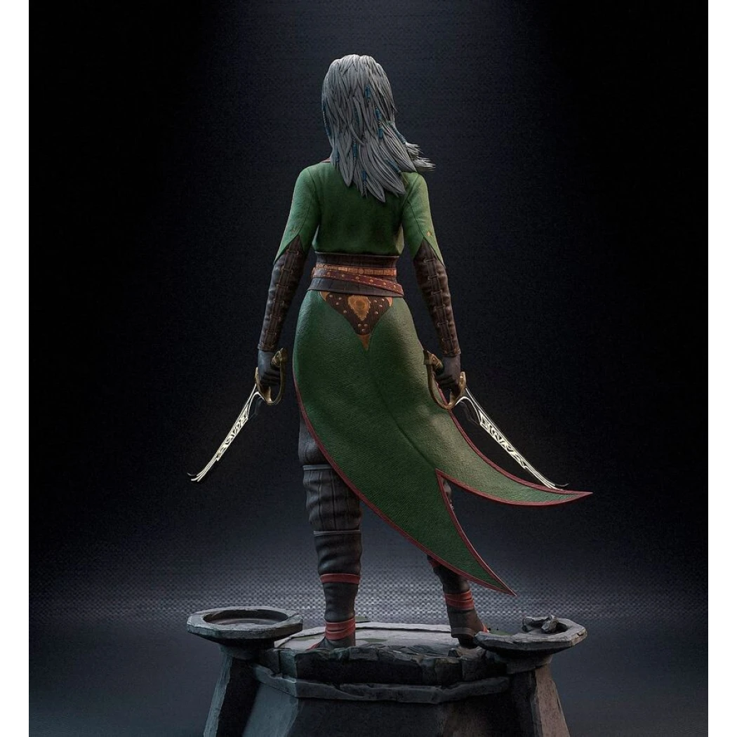 Digital STL Jaheira Beautiful Girl