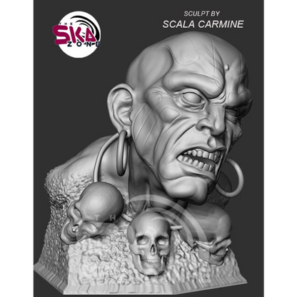 Digital STL Dhalsim Bust