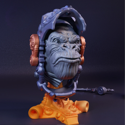 Digital STL Gorila Mecanico