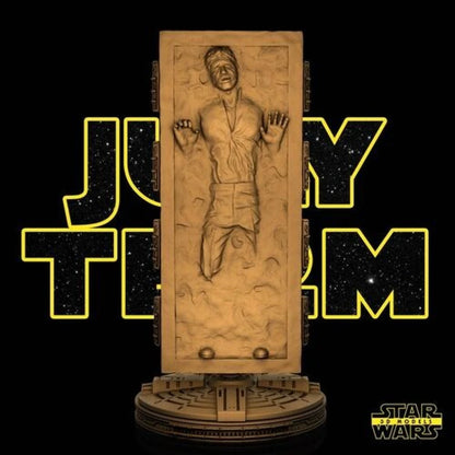Digital STL SW - Han Solo sculpture