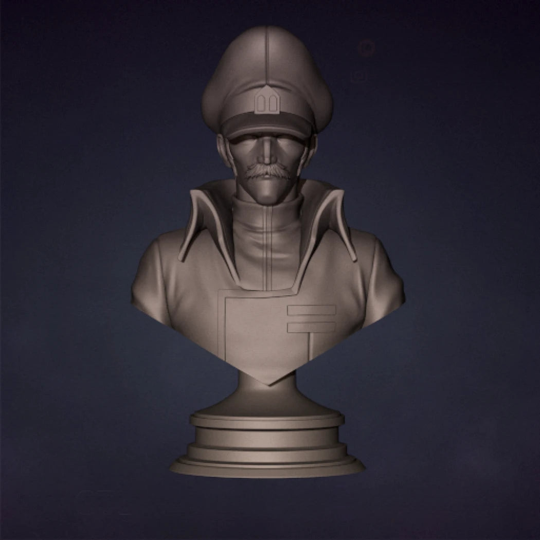 Digital STL Captain Global Robotech