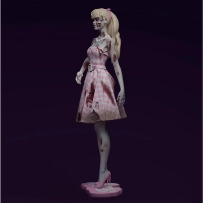 Digital STL Zombie Barbie
