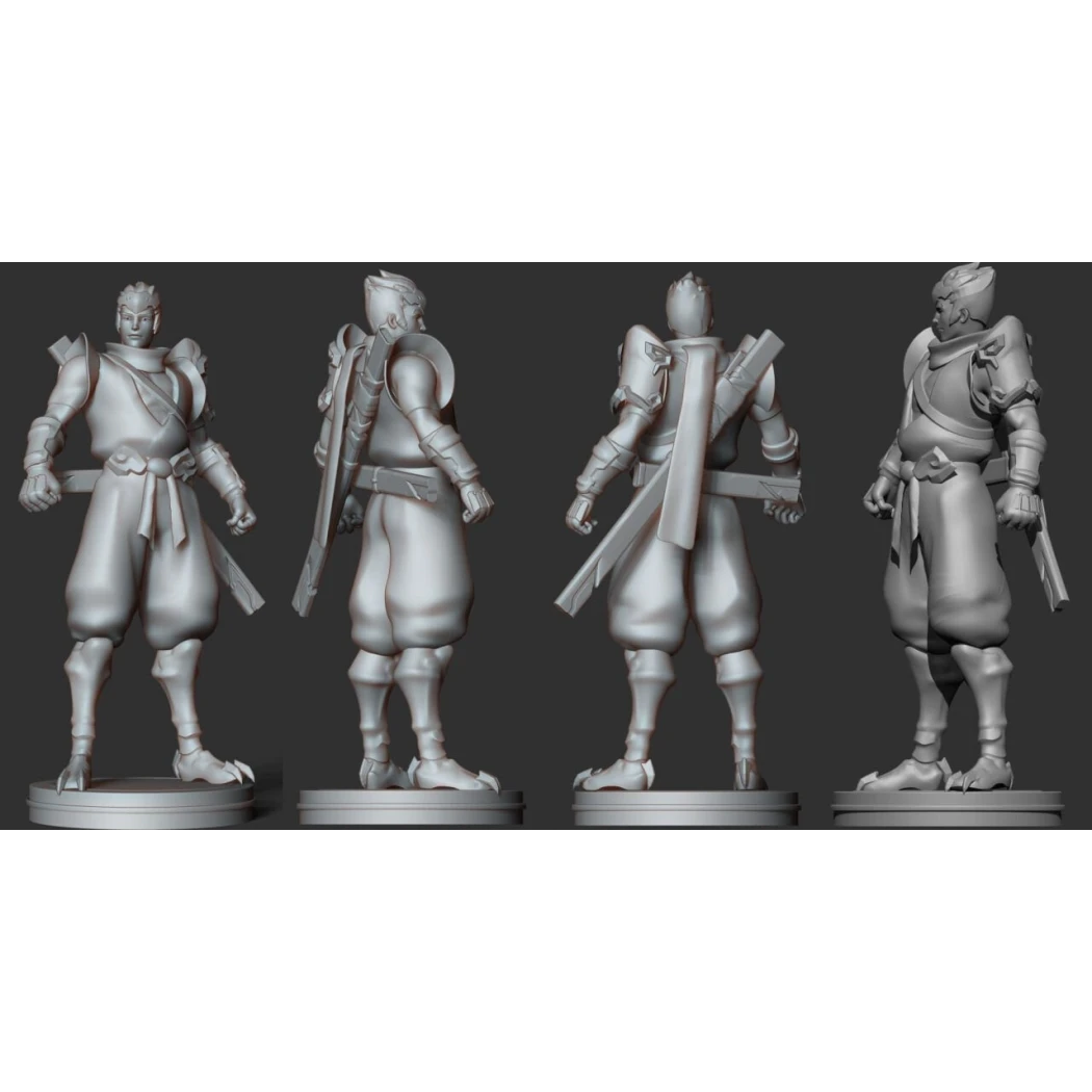 Digital STL Genji sparrow