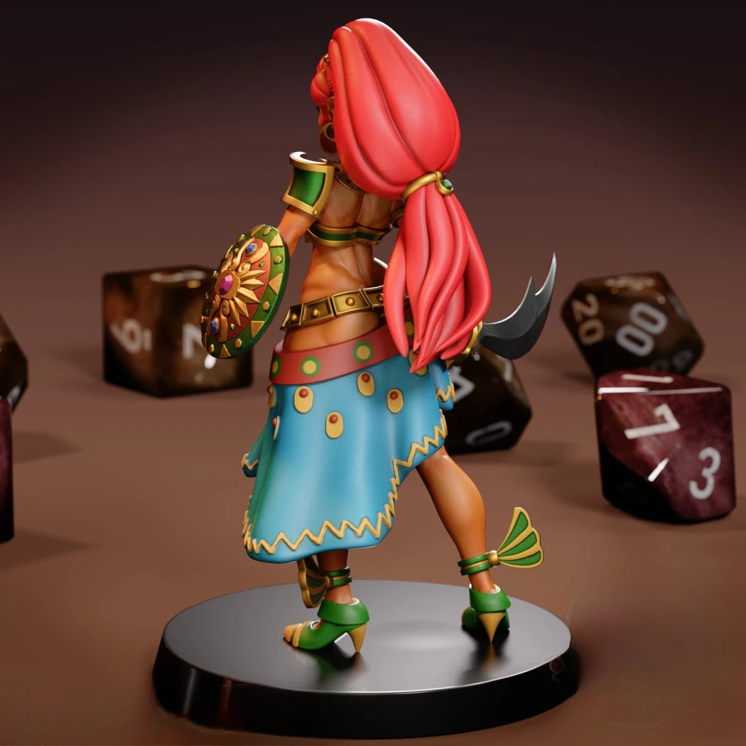 Digital STL Desert Warrior Woman