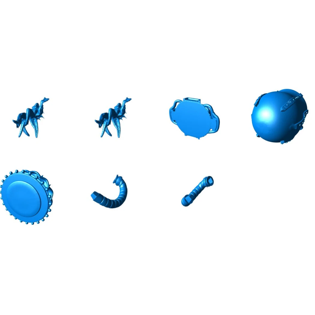 Digital STL Orthlion of the Depths