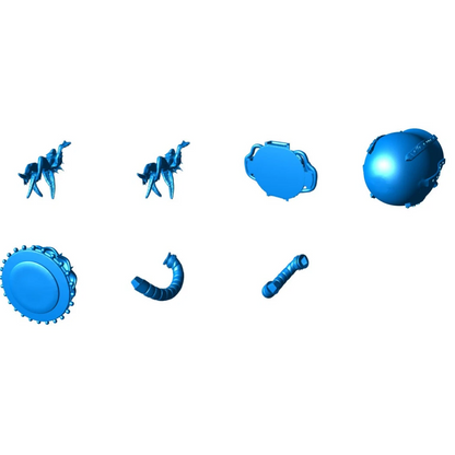 Digital STL Orthlion of the Depths