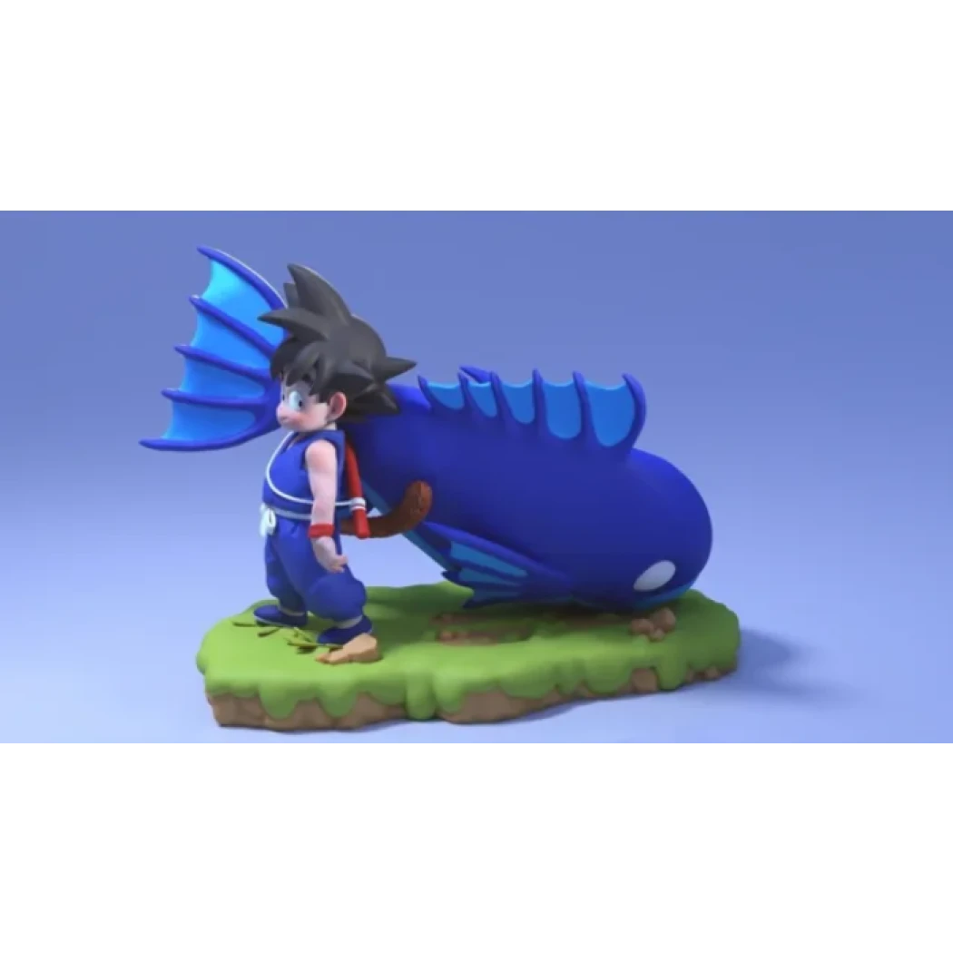 Digital STL Pilaf Goku