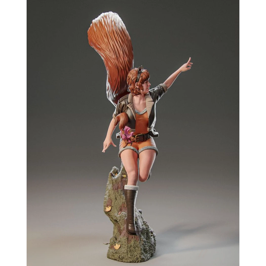 Digital STL Squirrel Girl