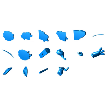 Digital STL Bugs Christmas