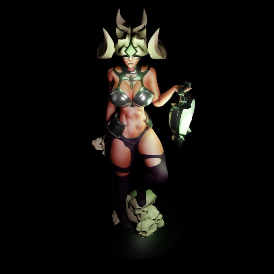 Digital STL Succubus Beautiful Girl