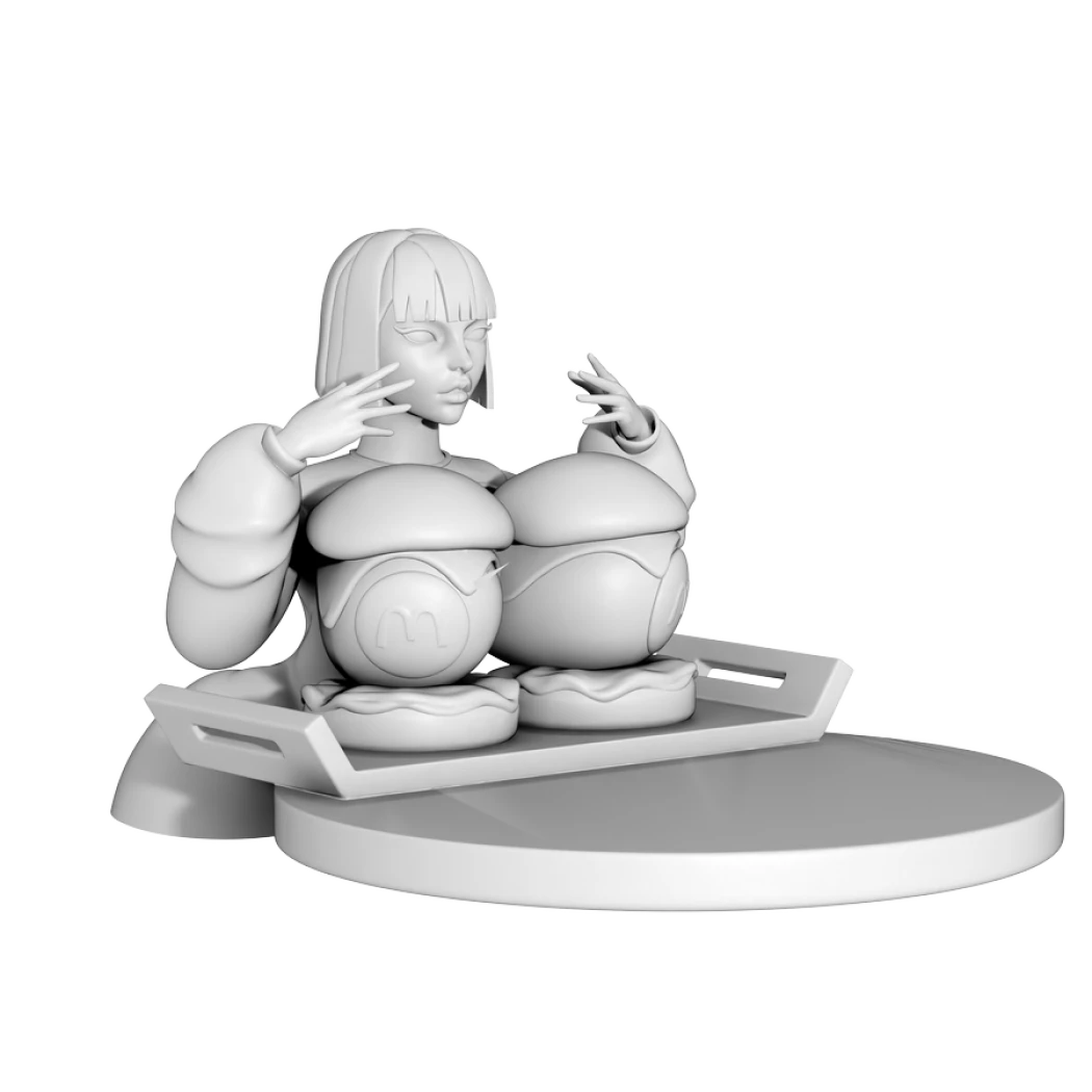 Digital STL Mcdonalds Mom