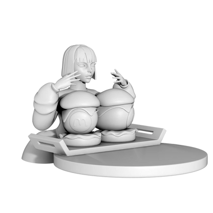 Digital STL Mcdonalds Mom