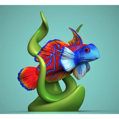 Digital STL Fancy Fish