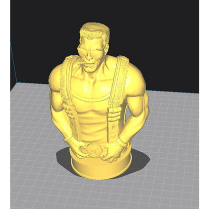 Digital STL Duke Nukem Bust