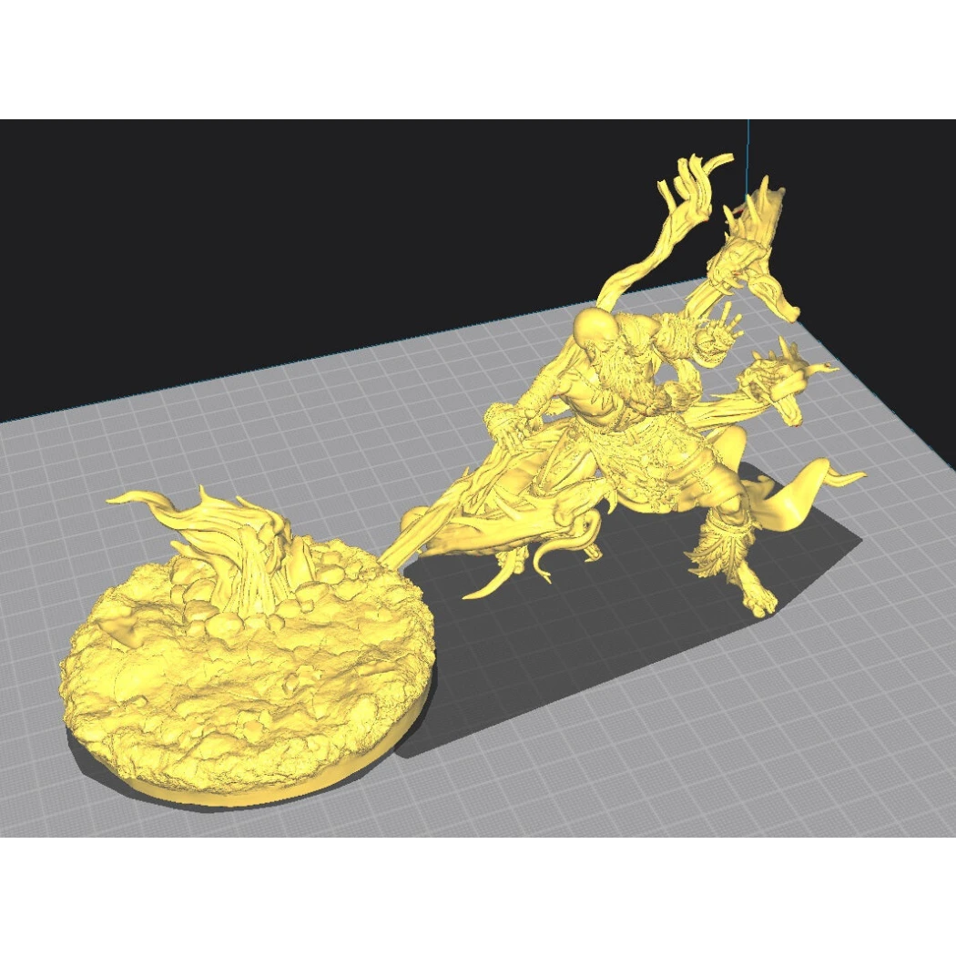 Digital STL Brahmin the Monk