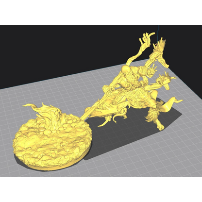 Digital STL Brahmin the Monk