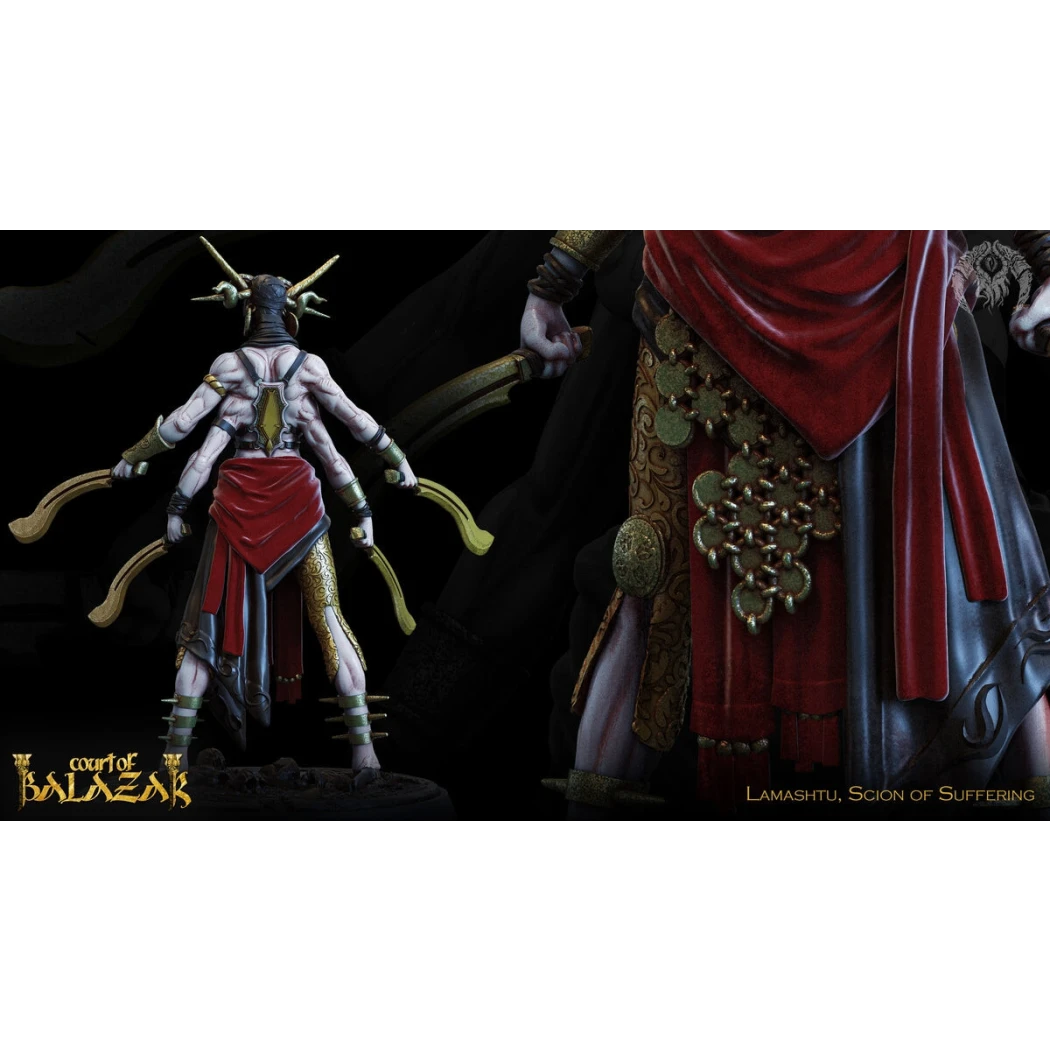 Digital STL Court of Balazar (Lamashtu)