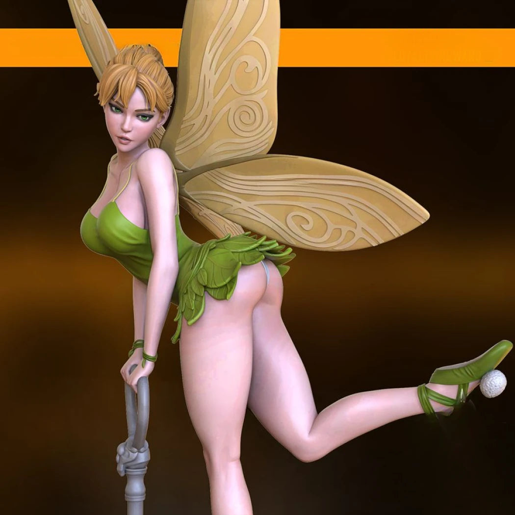 Digital STL Tinker Bell Beautiful Girl