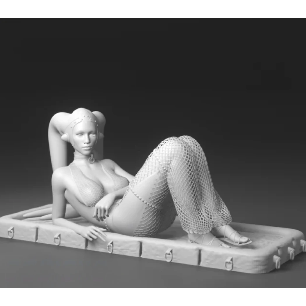 Digital STL Oola the Twilek Beautiful Girl