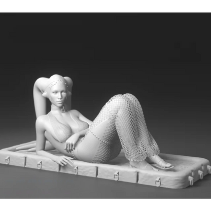 Digital STL Oola the Twilek Beautiful Girl