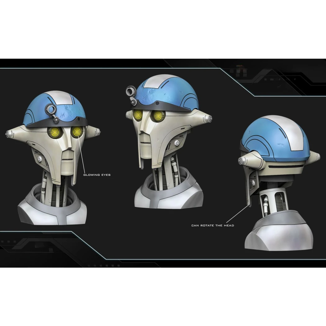 Digital STL Huyang Bust