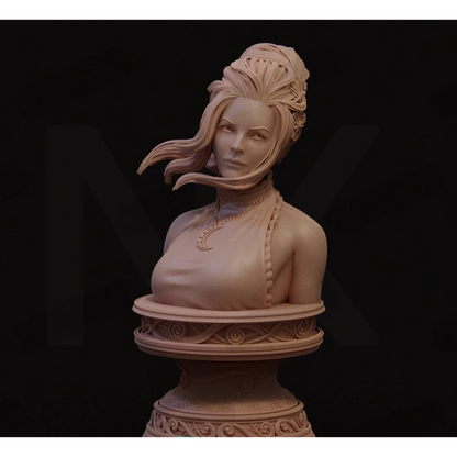 Digital STL Nerikson Luna Bust Beautiful Girl