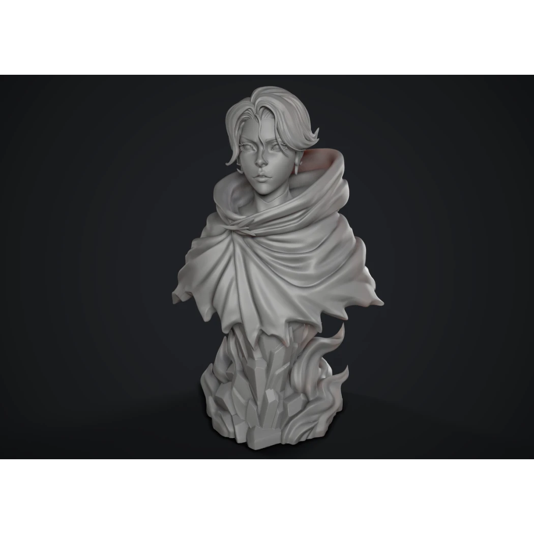 Digital STL Castlevania Sypha Bust