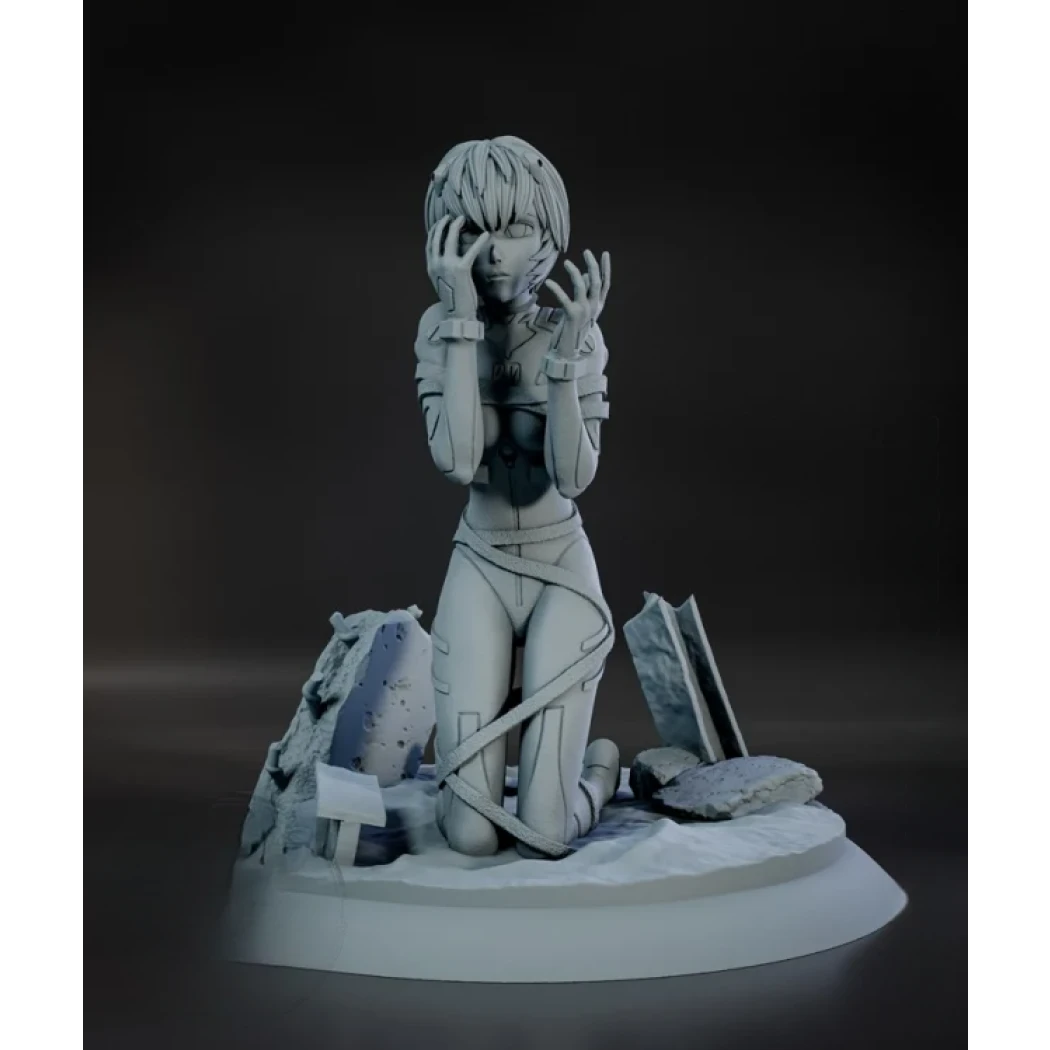 Digital STL Rei Ayanami