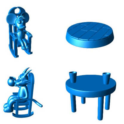 Digital STL Itchy & Scratchy